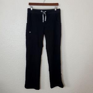 Figs Kade Cargo Scrub Pants in Black Small